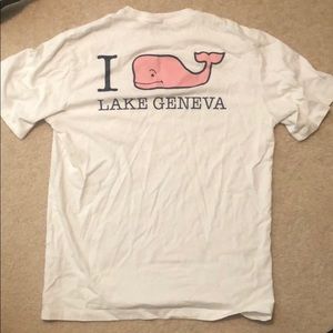 Vineyard Vines "I Whale Lake Geneva" shirt (Small)